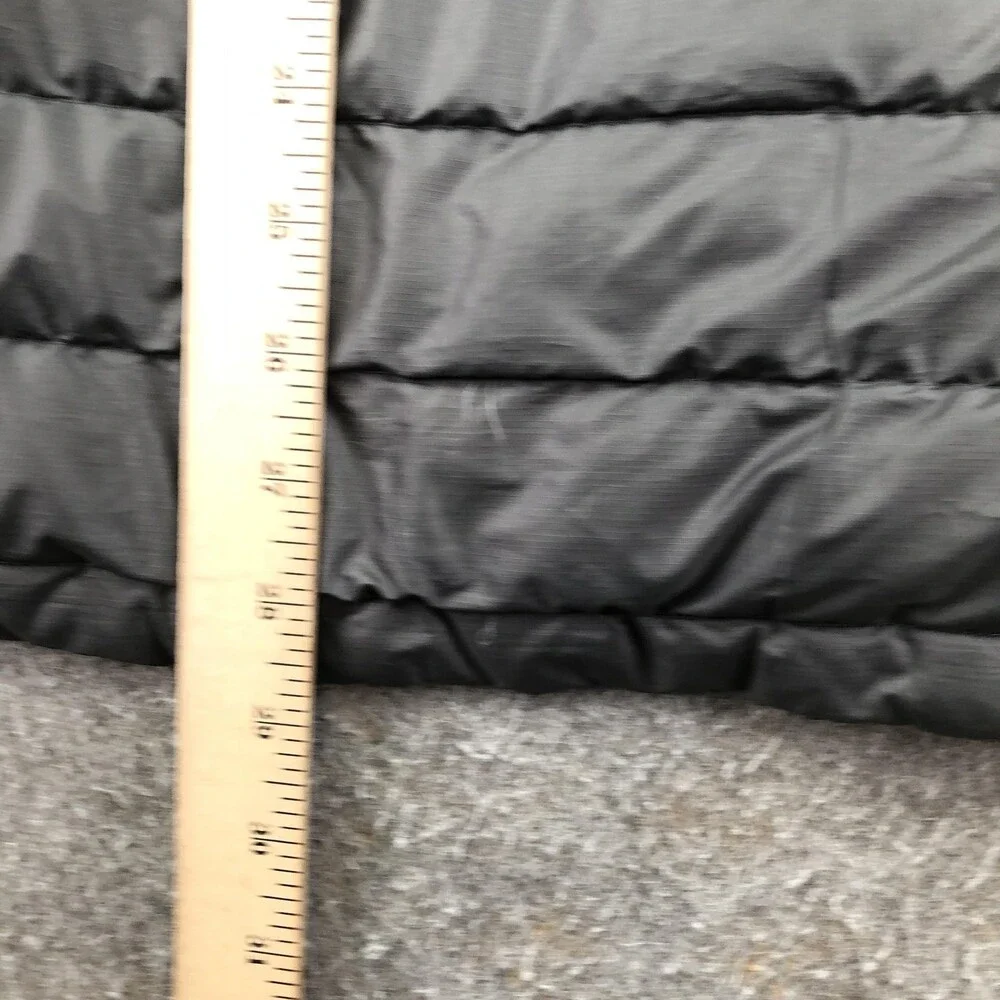 Patagonia Jacket Mens XL Gray Down Sweater Puffer Full Zip Outdoor Hiking Warm